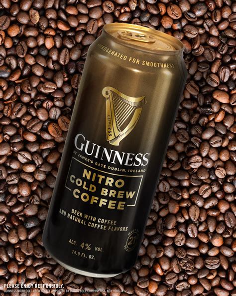 Guinness Nitro Cold Brew Coffee Beer logo