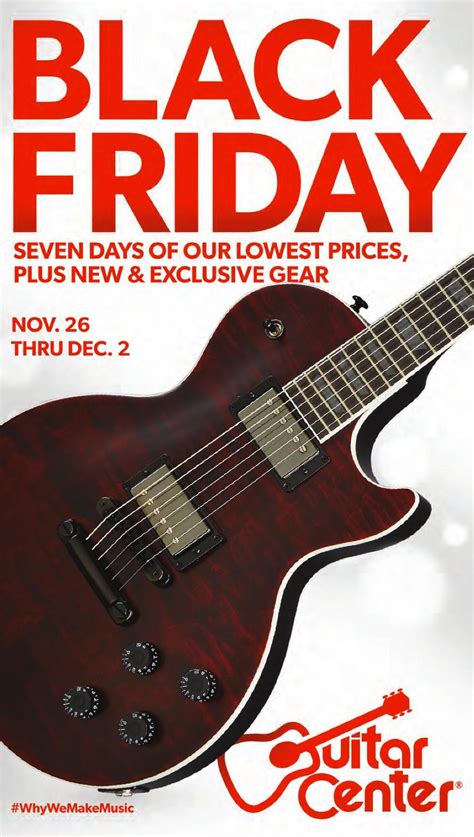 Guitar Center Black Friday Sale TV commercial - Epiphone and Yamaha Acoustic