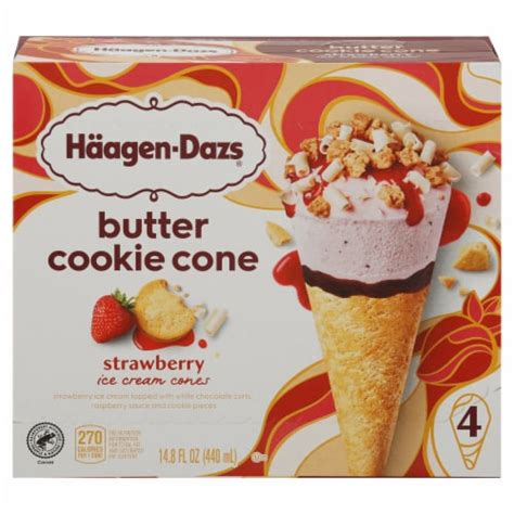 Häagen-Dazs Butter Cookie Cone Strawberry