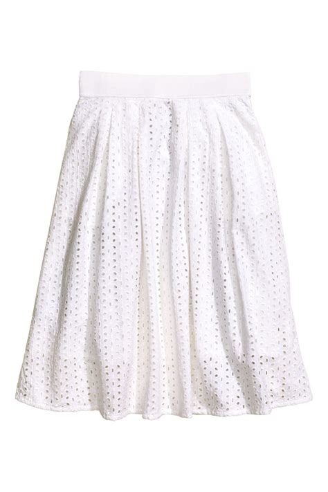 H&M Embroidered A-line Skirt commercials
