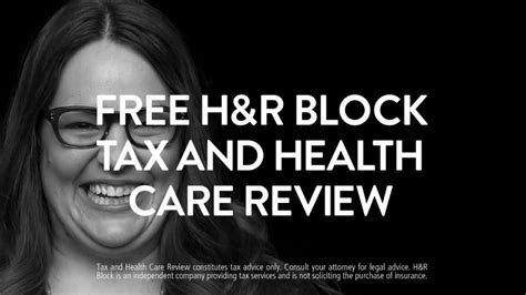 H&R Block TV Spot, 'Free Tax and Health Care Review'