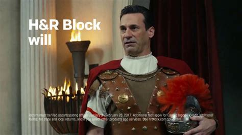 H&R Block TV Spot, 'Rome' Featuring Jon Hamm created for H&R Block