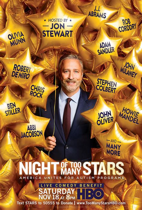 HBO TV Spot, 'Night of Too Many Stars' Featuring Jon Stewart