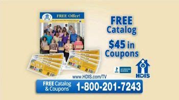 HDIS TV Spot, 'Free Catalog and $45 in Coupons'