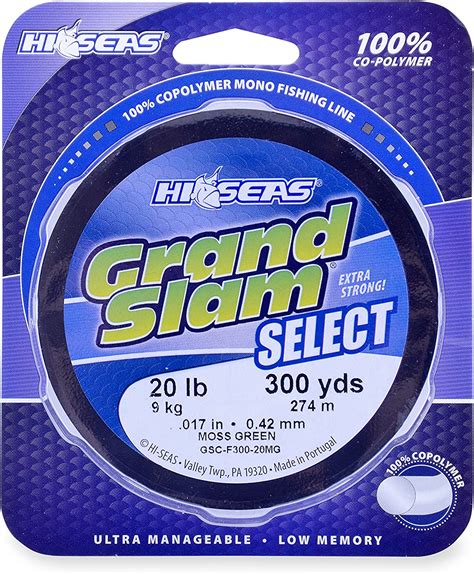HI-SEAS Grand Slam Fluorocarbon-Coated Copolymer Fishing Line