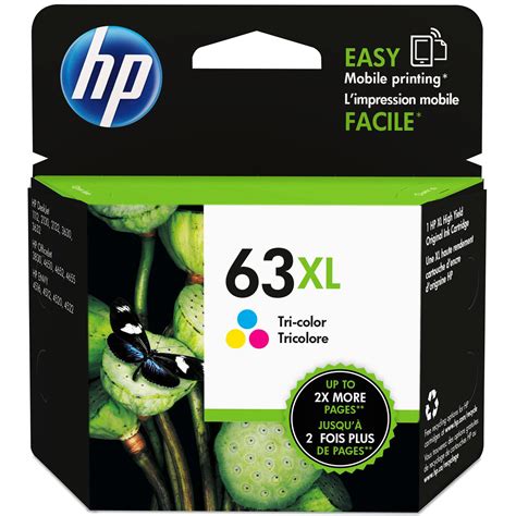 HP Inc. 63 XL Tri-Color Ink Cartridge