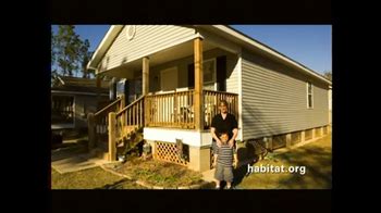 Habitat For Humanity TV commercial - This Is My House