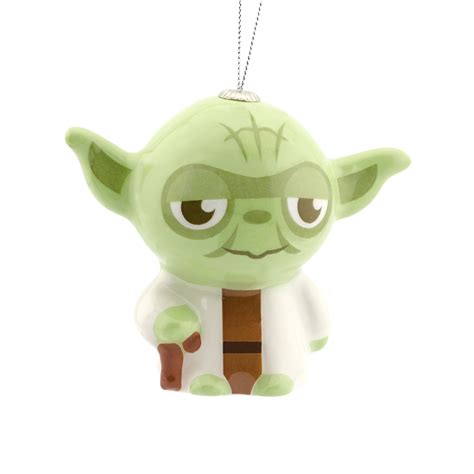 Hallmark Star Wars Yoda Decoupage Christmas Ornament