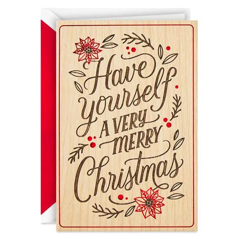 Hallmark Very Merry Christmas Card
