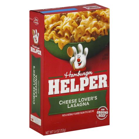 Hamburger Helper Cheese Lover's Lasagna commercials