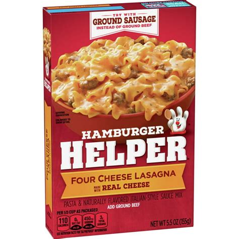 Hamburger Helper Four Cheese Lasagna logo