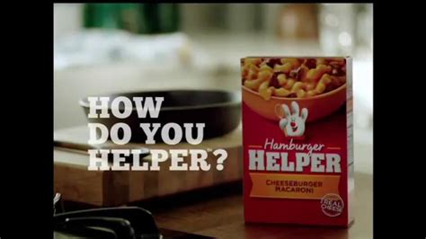 Hamburger Helper TV commercial - Helper Help Line