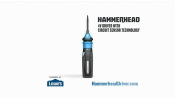 Hammerhead 4V Lithium Rechargeable Screwdriver TV Spot, 'Voltage Detection' featuring Josh Mead