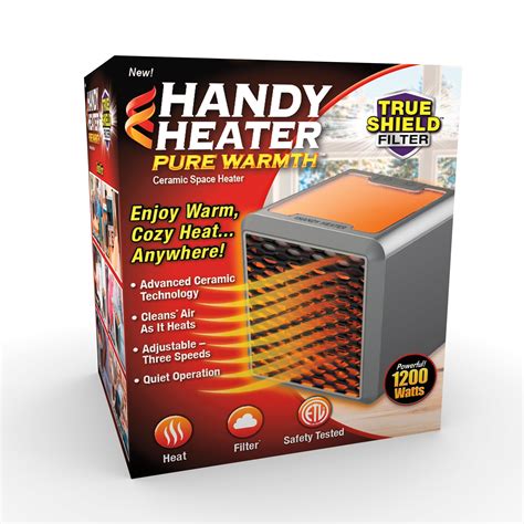 Handy Heater Pure Warmth TV Spot, 'Heats in Seconds: $39.99 and Double Offer' created for Handy Heater