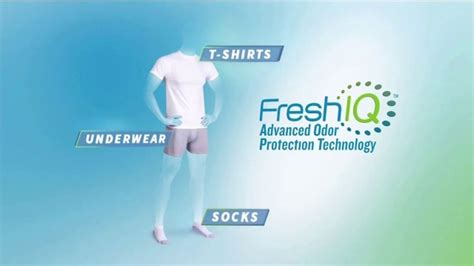 Hanes With Fresh IQ TV commercial - End the Smellfie