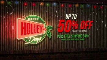 Happy Holley Days TV Spot, 'Holidays: Up to 50 Off'