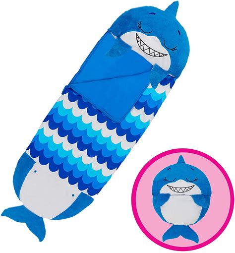 Happy Nappers Wearzeez Shark Slippers logo