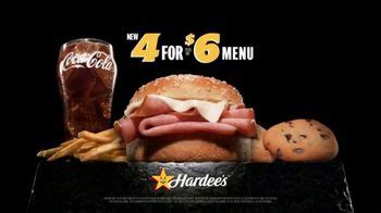 Hardee's 4 for $6 Menu TV Spot, 'Nothing Tastes Better Than Savings' created for Hardee's