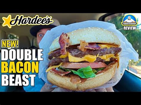 Hardee's Double Bacon Beast Burger