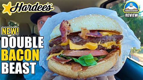 Hardee's Double Bacon Beast Burger logo