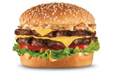 Hardee's Double Cheeseburger Combo logo