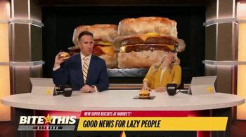 Hardee's Super Sausage Biscuit TV Spot, 'Bite This Network: Morning People' Featuring Anthony LeDonne featuring Anthony LeDonne