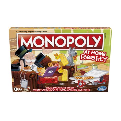 Hasbro Gaming Monopoly At Home Reality