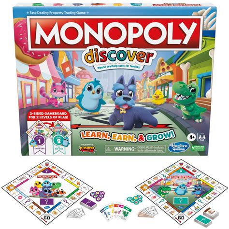 Hasbro Gaming Monopoly Discover logo