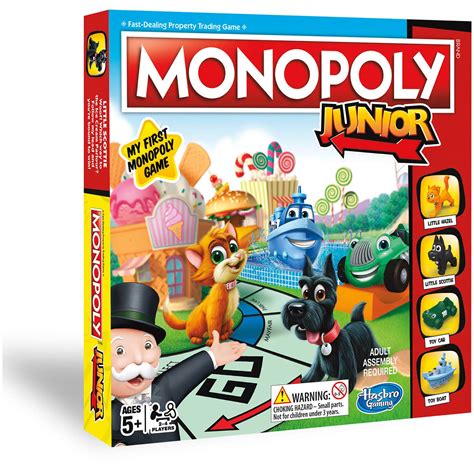 Hasbro Gaming Monopoly Junior logo