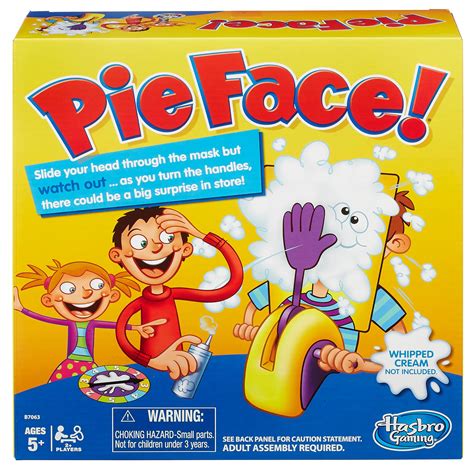 Hasbro Gaming Pie Face! commercials
