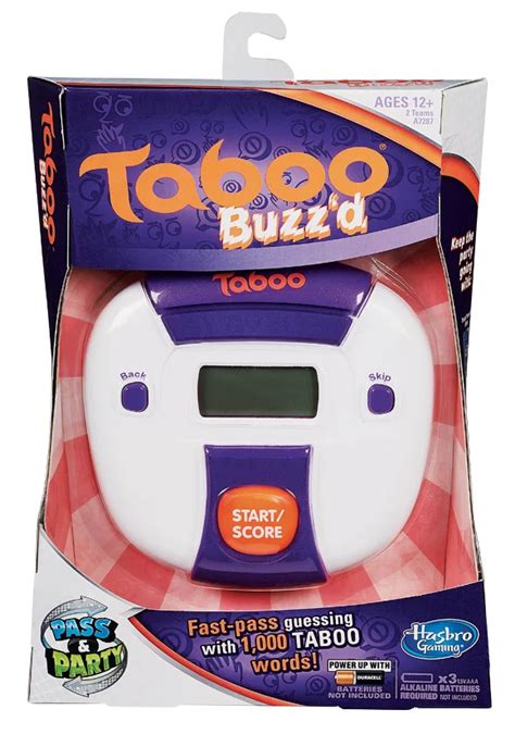 Hasbro Gaming Taboo Buzz'd
