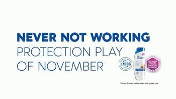 Head & Shoulders TV commercial - NFLPA: Protection Play of November