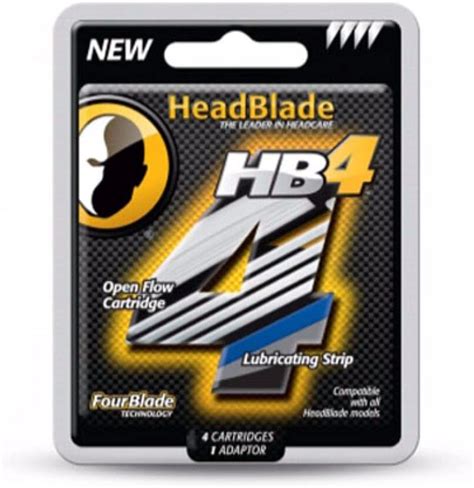 HeadBlade HB4 Four Blade Replacement Kit logo