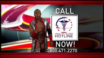 Health Alert Hotline TV Spot, 'ROH Wrestling' featuring Jay Lethal