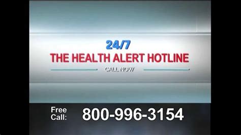Health Alert Hotline commercials