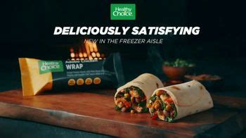 Healthy Choice Adobo Chicken Wrap TV Spot, 'Deliciously Satisfying'