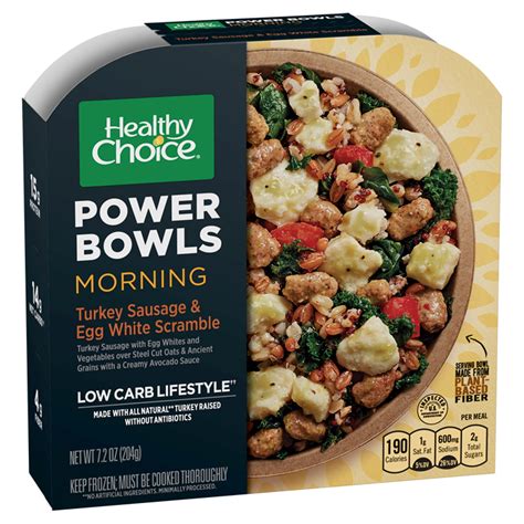 Healthy Choice Power Bowls Morning TV Spot, 'Jump Start Your Day'