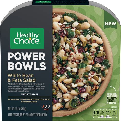 Healthy Choice Power Bowls White Bean & Feta Salad logo