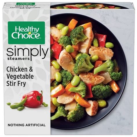 Healthy Choice Simply Cafe Steamers Chicken & Vegetable Stir Fry logo
