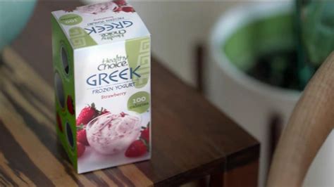 Healthy Choice TV Commercial for Greek Frozen Yogurt featuring Stephanie Lysaght