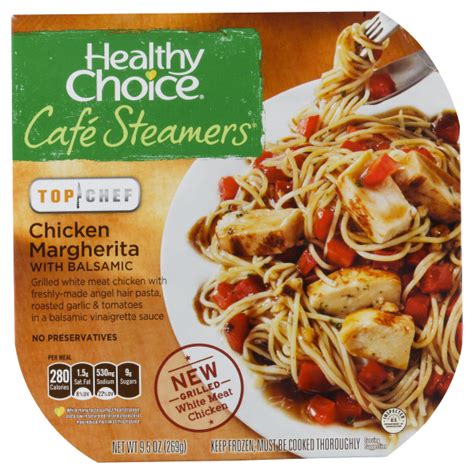 Healthy Choice Top Chef Chicken Margherita logo