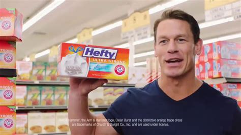 Hefty Tall Kitchen Ultra Strong TV Spot, 'Toddler' Featuring John Cena featuring John Cena