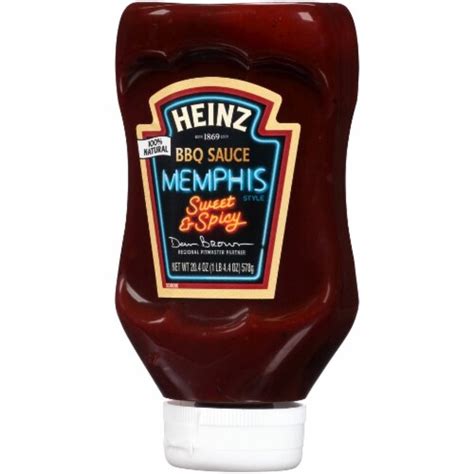 Heinz Ketchup BBQ Sauce Memphis Sweet & Spicy logo