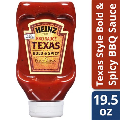 Heinz Ketchup BBQ Sauce Texas Bold & Spicy