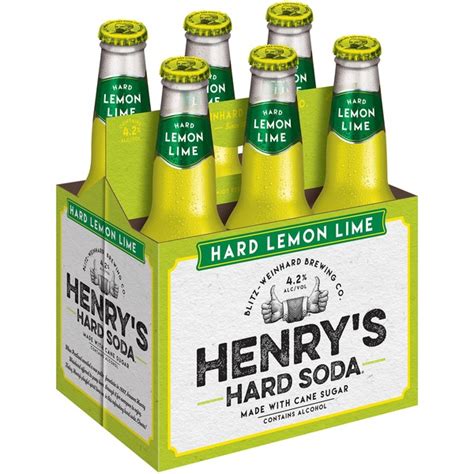 Henry's Hard Soda Lemon Lime