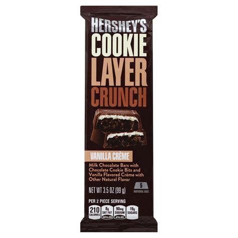 Hershey's Cookie Layer Crunch Vanilla Creme logo