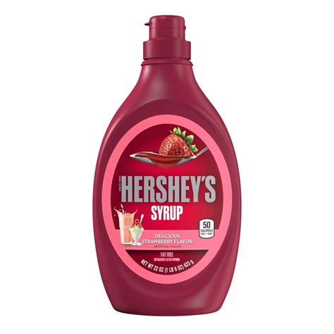 Hershey's Strawberry Syrup logo
