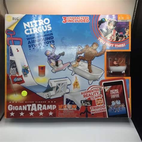 Hexbug Nitro Circus Stunt Toys Gigantaramp logo