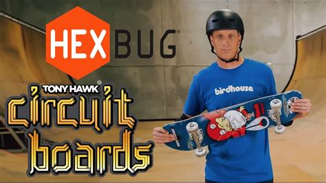 Hexbug Tony Hawk Circuit Boards TV Commercial Featuring Tony Hawk