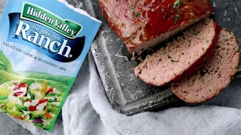 Hidden Valley Ranch TV commercial - Meatloaf Recipe